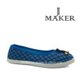 Newest Women/ Lady Blank Printed Casual Canvas Sneaker (JM2068-L)